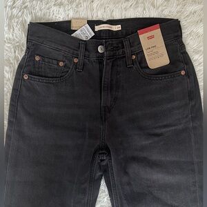 LEVIS Low Pro Black Jeans